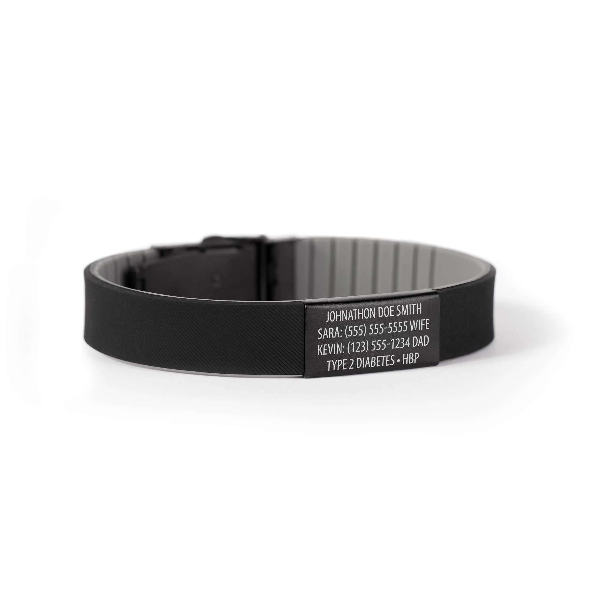 MyID Flex Silicone Medical ID Bracelet - Image 5