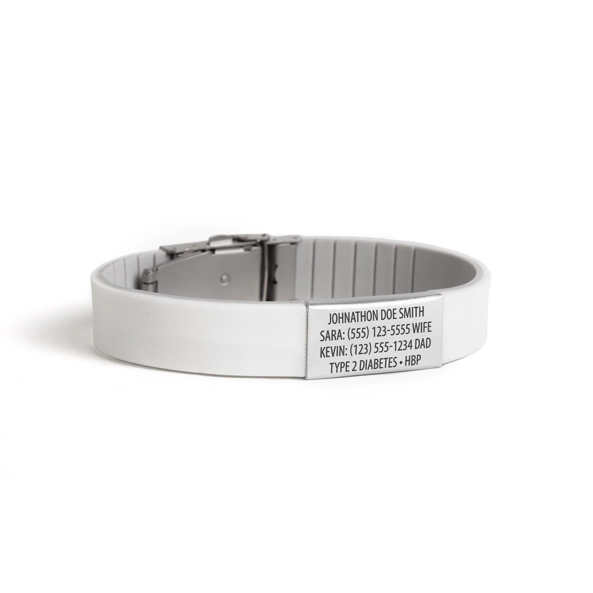 MyID Flex Silicone Medical ID Bracelet - Image 9