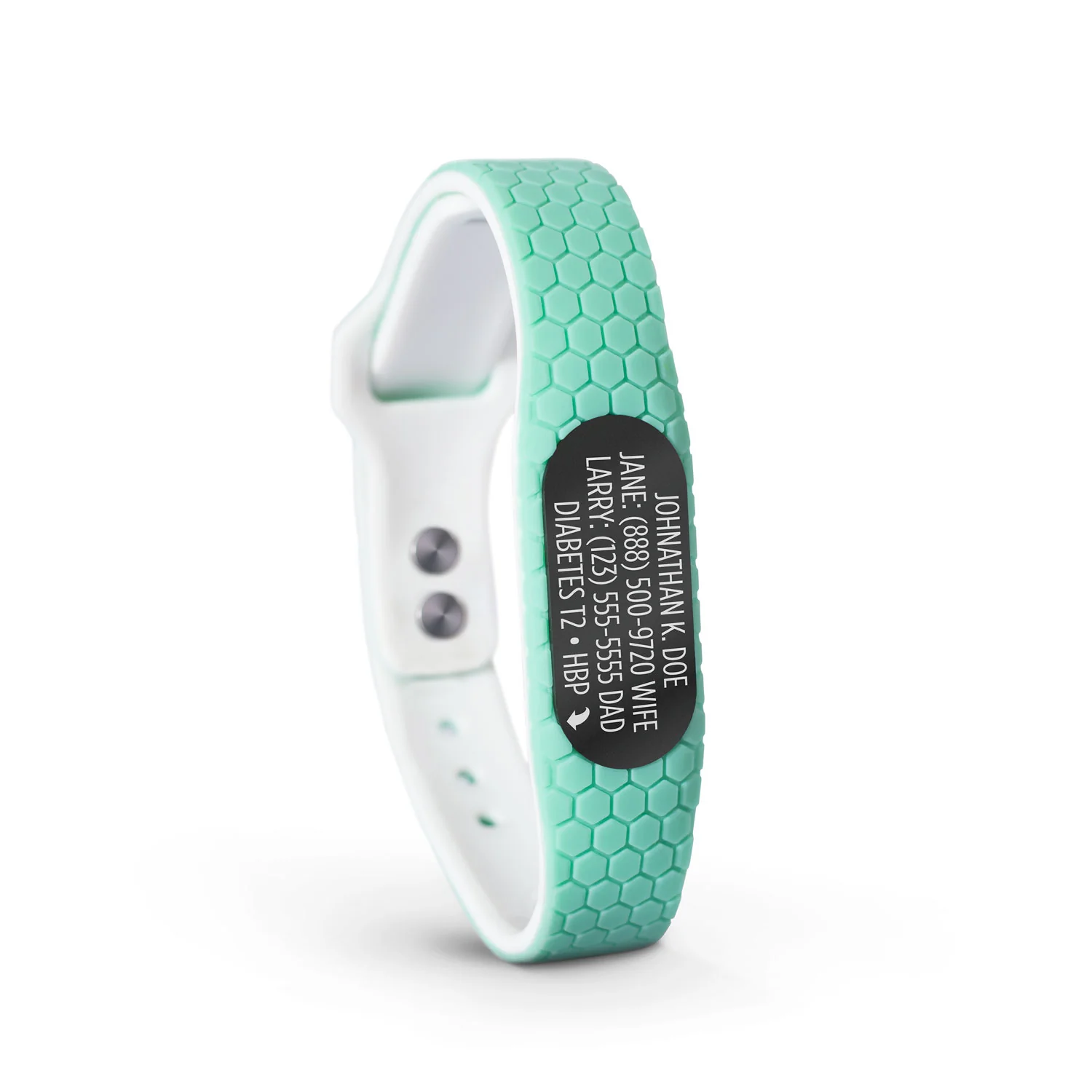 MyID Hive Medical ID Bracelet Mint - Image 7