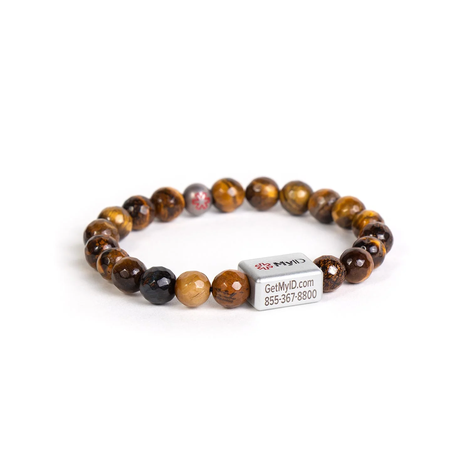 Tiger's Eye Medical ID Bracelet - Image 5